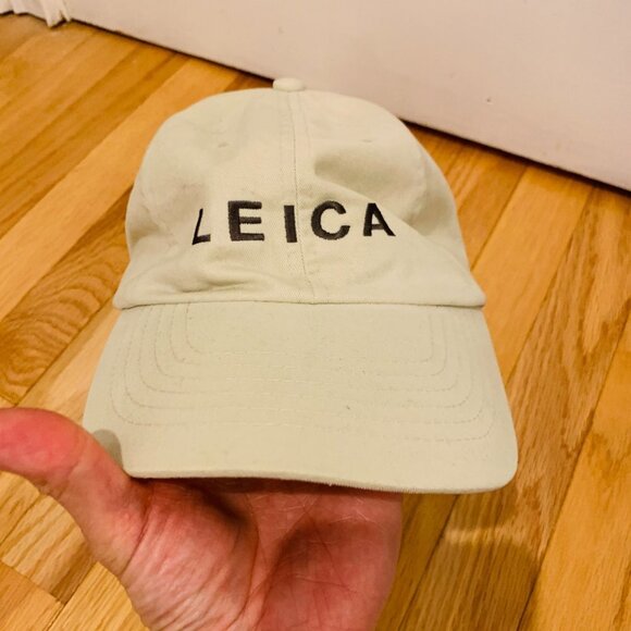 Vintage Leica Camera Embroidered Logo Cap Hat - Picture 2 of 9